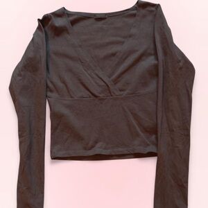 Limited Edition Brandy Melville Brown Long Sleeve